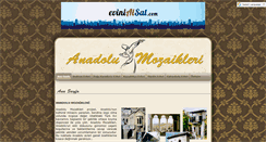 Desktop Screenshot of anadolumozaikleri.com
